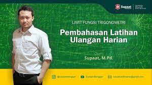 Definisi limit fungsi aljabar limit suatu fungsi aljabar, f(x) misalnya faktorisasi faktorisasi dilakukan jika nilai tidak dapat dicari langsung dengan substitusi (muncul. Menentukan Limit Fungsi Trigonometri Cara Faktorisasi Youtube
