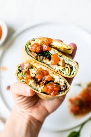 With a small sharp knife, peel the skin in a thin continuous strip, starting from the base of the tomato. Omelet Tortilla Breakfast Wrap Skinnytaste