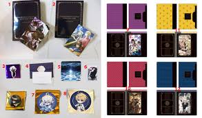 Chaldea Boys Collection CBC Fate Coaster Sticker Invitation Post Card Mask  Case | eBay