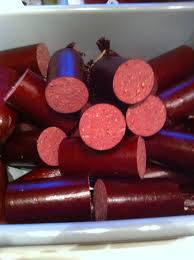 Curing salt is generally always used when making summer sausage along with other seasonings such as black pepper, mustard seeds, and. Smoked Venison Summer Sausage Summer Sausage Recipes Homemade Sausage Recipes Sausage Making Recipes