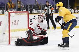 Brodie played a total of three games in it until he switched to number 7. The Latest Nhl S Predators Get Ok For More Fans In Playoffs