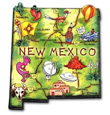 Cafepress brings your passions to life with the perfect item for every occasion. Artwood U S State Magnet Set By Classic Magnets 51 Piece Set Collectible Souvenirs Mexico Map New Mexico Map New Mexico Usa
