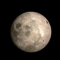 Moon 3d Models 3d Model Moon Texture Model