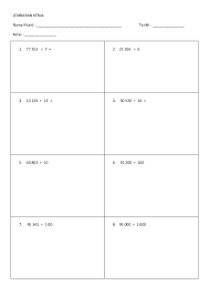 Latih tubi nombor dan operasi tahun 4full description. Soalan Matematik Tahun 1 Tajuk Wang Terengganu P