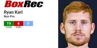 BoxRec: Ryan Karl