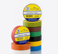 Coloured PVC Insulation Tapes Rainbow 10 Pack