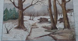 30 easy flower sketch images sunflower rose tulip. Drawing Sketches of Nature Paintings, Sketches and Photos, as well as updated by the admin of this post, which is a collection of top sketches that are Su Painting Wild Boar Hunting Art