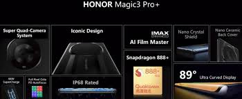 Honor Magic3 Pro+, specifications and ...