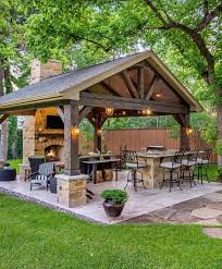35 Gorgeous Kitchen Design Ideas For Outdoor Kitchen Page 10 Of 35 Carilynne News Backyard Patio Patio Backyard