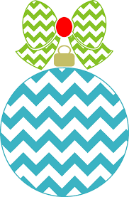 29+ christmas ornaments images for your graphic design, presentations, web design and other projects. Chevron Ornament With Chevron Bow Christmas Chevron Christmas Stencils Silhouette Crafts