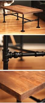 Handmade Diy Black Iron Pipe Table Gentlemint
