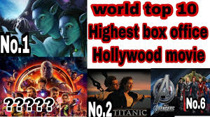 World Top 10 Box Office Collection Movies Hollywood Youtube Hollywood box office collection in india latest update: world top 10 box office collection movies hollywood