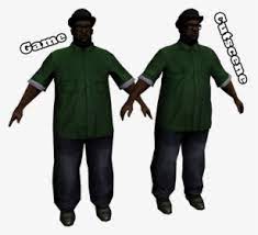 Gta Sa Low Poly Skins Hd Png Download Kindpng