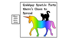 Hurry up Sparkle Farts There's Chaos to Spread With - Etsy