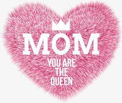 Font Design Mother S Day Red Heart Mom Png Transparent Clipart Image And Psd File For Free Download Happy Mother Day Quotes Mothers Day Poems Mother S Day Diy