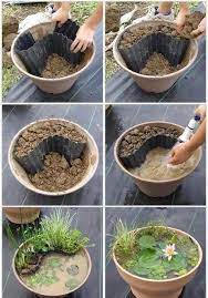 Déco noël des guirlandes à faire soi même en pompon papier. Gartendeko Selbermachen Gartenteich Blumentopf Seerosen Idee Mini Jardins Petit Jardin Zen Decoration Jardin