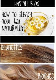 I think i've read that it makes it golden, but i'm not sure how much of an effect it really has. Lighten Your Hair With Chamomile Tea Natural Organic Bleacher Lighten Hair Naturally Chamomile Hair Bleaching Your Hair