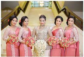 Sri Lankan Wedding Indian Bridesmaid Dresses Evening Dresses For Weddings Bridesmaid Saree