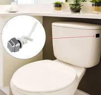 1pc botão kit de descarga do vaso sanitário montagem lateral tanque água  alavanca viagem lidar com casa banheiro tanque descarga peças reposição -  ...