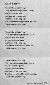 Life Lesson Poems