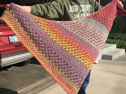 Here at addicted2knit, the yarns are chosen first for their beauty and texture, but consideration has been given to those that are either dyed with natural dyes, ecological in their production or offer. My Night Shift Shawl That I Made With Bulky Yarn It Was Addictive To Knit And Only Took A Week Knitting