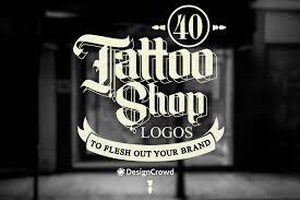 Often very feminine tattoo designs. 40 Tattoo Shop Logos To Flesh Out Your Brand Designcrowd Blog
