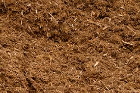 Changes color over time, dark brown/red pine needle aesthetic. Bob S Lawn Landscaping Shakopee Mn Landscape Mulch Rock Black Dirt Grass Seed Sod