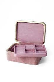 Beauvais Velvet Jewelry Box In 2021 Jewelry Organizer Box Jewelry Holder Stand Jewellery Storage