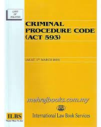 Order to give security 75. Criminal Procedure Code Act 593 As At