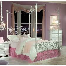 Get free shipping on qualified canopy beds or buy online pick up in store today in the furniture department. Standard Furniture Princess Canopy Bed In Silver Metal Twin Standard Furniture Metal Canopy Bed Princess Canopy Bed Canopy Bedroom