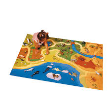 Grand Tapis Nature Ferme Et Animaux Nathan Materiel Educatif 19 animaux différents pour un total de 38 cartes à créer. eur
