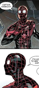 He first appeared in ultimate comics: Comic Review Miles Morales Spider Man 3 Rainbow Press Comics