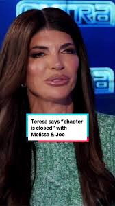 Teresa Giudice says the “chapter is closed” with Melissa and Joe Gorga:  “Have you heard the saying ‘never go against the family’?” #RHONJ  #TeresaGiudice #realhousewives #realhousewivesofnewjersey ...