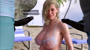 Married Slut Wife MILF Receives BBC DP & Creampie On A Beach Trip  (Mature3DComics)