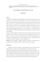 High learning ability to me gives the impression not stupid. Pdf Didactics Of Smart Pedagogy Smart Pedagogy For Technology Enhanced Learning