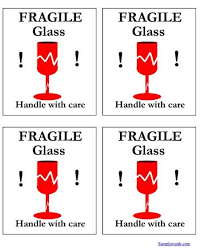 Jeden tag werden tausende neue, hochwertige bilder hinzugefügt. Free Printable Shipping Labels Fragile Glass Multiple Per Page Labels Printables Free Fragile Handle With Care Printable Moving Labels