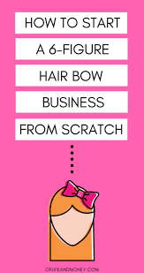 Learn How This Mom Quit Her Corporate Job To Start A Handmade Hair Bow Business From Home She Shares Her Very Be Handmade Hair Bows Hair Bows How To Make Bows