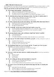 Ask questions and get answers from people sharing their experience with risk. A Food Quiz Esl Worksheet By Mstheo