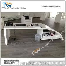 An executive style office set offers a prestigious and attractive executive style look that is sure to make a statement, while providing all the functionality you need. Corian Acrylic Solid Surface Office Desk For Executive Table For Sale Artificial Marble Stone Office Tables Furniture Manmade Stone Office Table Tops Furniture With Factory Price And High Quality From China
