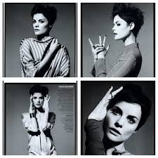 Jaimie alexander has been going through some major hair changes as of late. Pixiecut Meche Salon Los Angeles