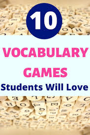 10 Word Games Students Will Love Lingua Inglese Lingua Inglese
