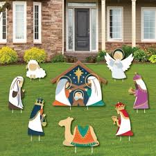 4k and hd video ready for any nle immediately. Big Dot Of Happiness Holy Nativity Yard Sign And Outdoor Lawn Decorations Manger Scene Religious Christmas Signs Set Of 8 Target