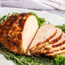 They're deboned and formed into a solid roast shape using both light and dark meat. Air Fryer Boneless Turkey Breast Graceful Little Honey Bee