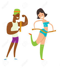 Beauty Fitness People Weight Loss Vector Cartoon Illustration Royalty Free Cliparts Vectors And Stock Illustration Image 63611586 Fat helps your body grow and develop, and may even keep your skin and hair healthy. beauty fitness people weight loss vector cartoon illustration