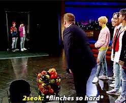 Omg Kkkkkkkkkkkk I Almost Died Laughing Hahahahahaha Hobi Falling And Jin Freaked Out Hahaah Bts Bts Memes Bts Bangtan Boy