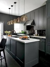 Thus if you need your kitchen to appear beautifully unique, you should pick out the best granite worktops. 11 Stylish Black Kitchen Cabinets That Instantly Upgrade Your Kitchen Look Godiygo Com Kitchen Interior Kitchen Design Interior Design Kitchen