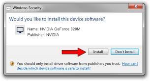 (the windows 8 drivers also support windows 10). Download And Install Nvidia Nvidia Geforce 820m Driver Id 7764