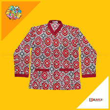 Gambar terkait dengan gambar batik untuk anak sd. Seragam Sekolah Baju Batik Sd Tutwuri Panjang Putra Putri Rafly Jaya Shopee Indonesia