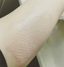 Resembling a light outline, scar or faded tan lines. 78 Magical And Inspiring White Tattoos For Every Tattoo Enthusiast