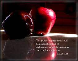 The Fruit Of Righteousness Will Be Peace... | The Fruit Of R… | Flickr